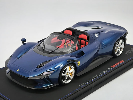 BBR 1/18 Ferrari sp3 Abu Dhabi Blue Limited Edition Car Model P18214F
