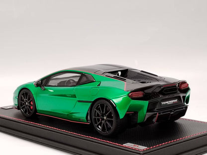 MR 1/18 Lamborghini New Baby Bull Temerario AP Kit Version Mercury Green Resin Model LAMBO062A