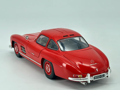 MINICHAMPS 1/18 Mercedes Benz 300SL Full Open Red Simulation Car Model 183039004