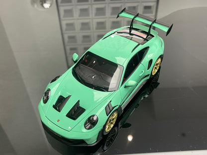 NOREV 1/18 Porsche 911 992 GT3RS alloy full-open simulation car model ornaments
