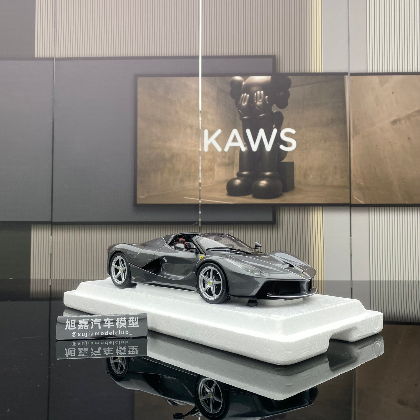 BBR 1/18 Ferrari LaFerrari Convertible Supercar Simulation Car Model