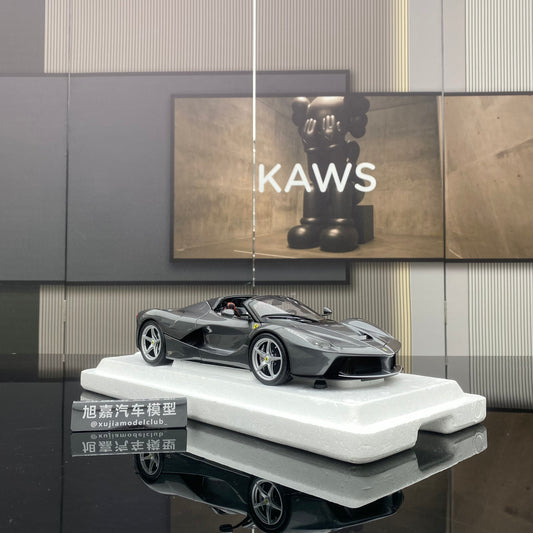 BBR 1/18 Ferrari LaFerrari Convertible Supercar Simulation Car Model