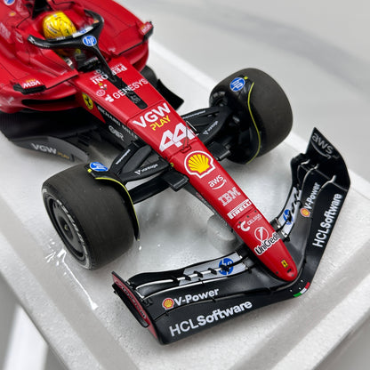 BBR 1/18 Ferrari SF-23 #44 Hamilton Red BBR2318T44