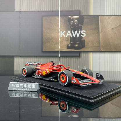 looksmart 1/18 Ferrari SF-24 2024 Saudi Grand Prix F1 third place No. 16 Leclerc