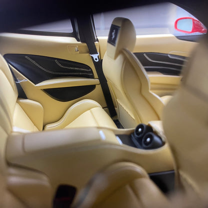 Ferrari FF HH MODEL 1/18, modelo de coche de simulación de edición limitada, color rojo metalizado estándar