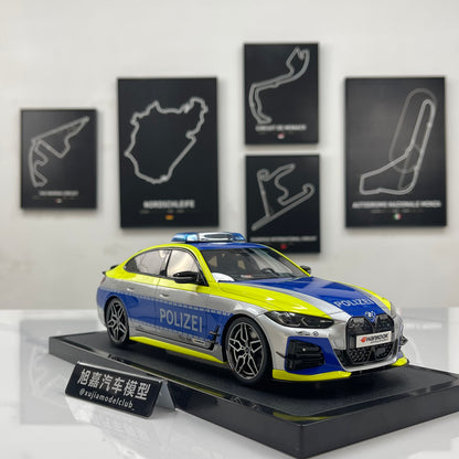 OTTO 1/18 BMW AC Schnitzer ACS4 Polizei 2022 (Blue & Silver Livery) OT1205