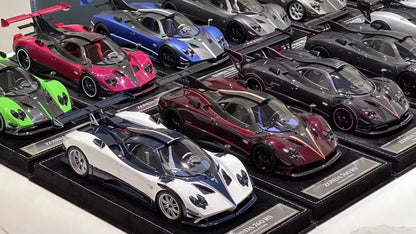 Adornos de modelo de coche de edición limitada Pagani Zonda 760 a escala 1/18 HH MODEL
