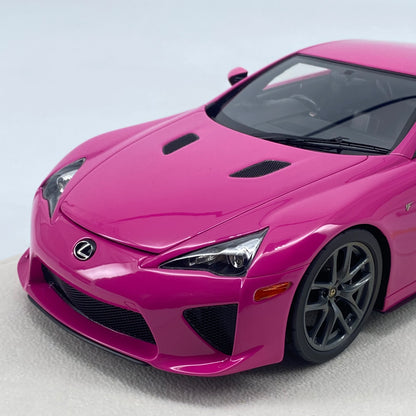 MAKEUP 1/18 Lexus LFA resin simulation car model birthday gift ornaments