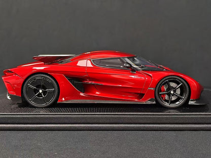 Frontiart 1/18 Koenigsegg Jesko Absolute Edition Apple Red Limited Edition Car Model Birthday Gift