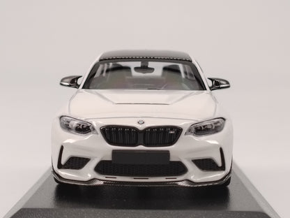 MINICHAMPS 1/43 BMW M2 CS White Alloy Car Model 410021021