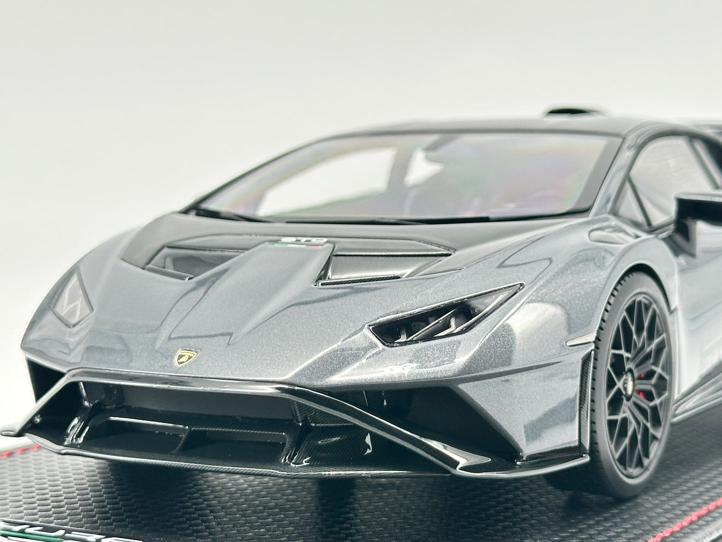 MR 1/18 Lamborghini Huracan STO 60th Anniversary Edition Simulation Car Model Lambo044SA