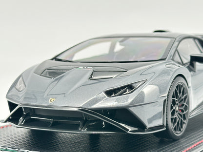 MR 1/18 Lamborghini Huracan STO 60th Anniversary Edition Simulation Car Model Lambo044SA