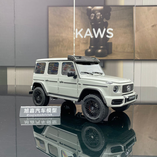 Almost Real 1/18 Mercedes-Benz AMG G63 4×4 2023 Alloy Fully Open Simulation Car Model Ornament