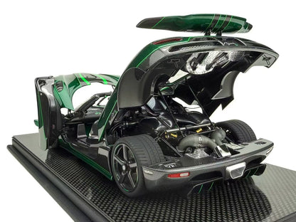 Frontiart 1/18 Fully Opening Koenigsegg Agera S (Green Carbon) — Limited to 50 Units Worldwide