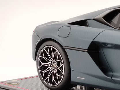 MR 1/18 Lamborghini New Calf Temerario Marinus Blue Resin Model LAMBO062B