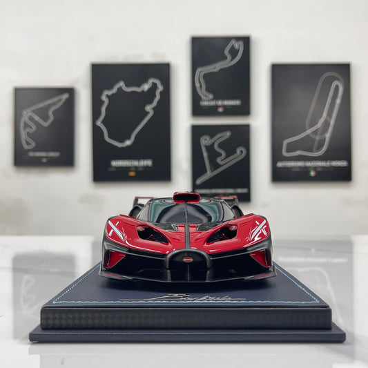 MR 1/18 Bugatti Bolide – Italian Red (BUG014C)