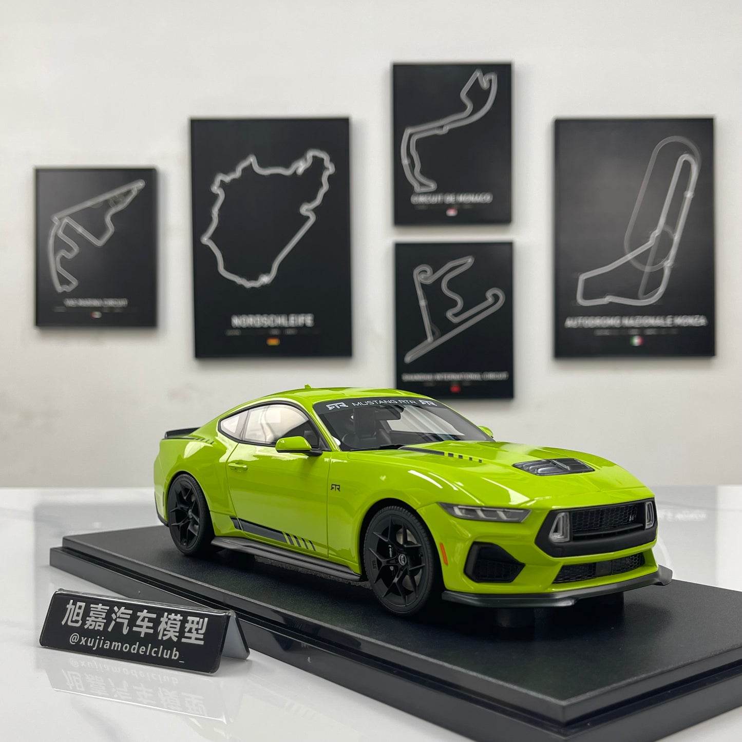 GT Spirit 1/18 Ford RTR Mustang Spec-3 Yellow (GT565)
