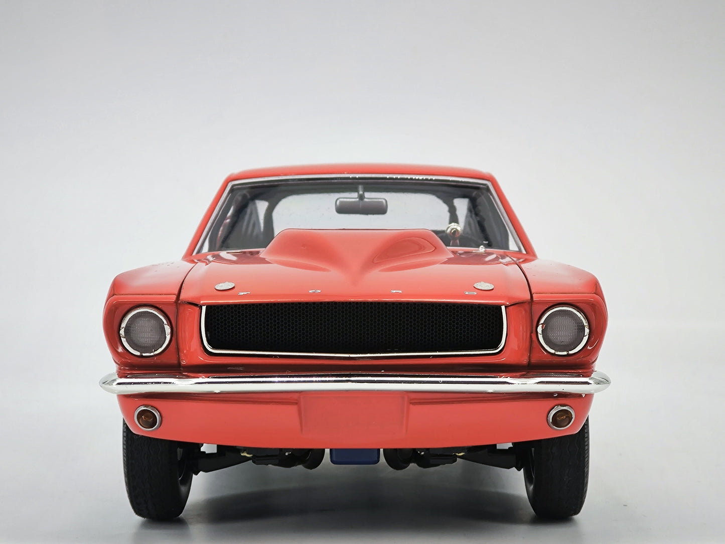 ACME 1/18 Ford Mustang A/FX Gas Ronda 1965 Orange Paint Model