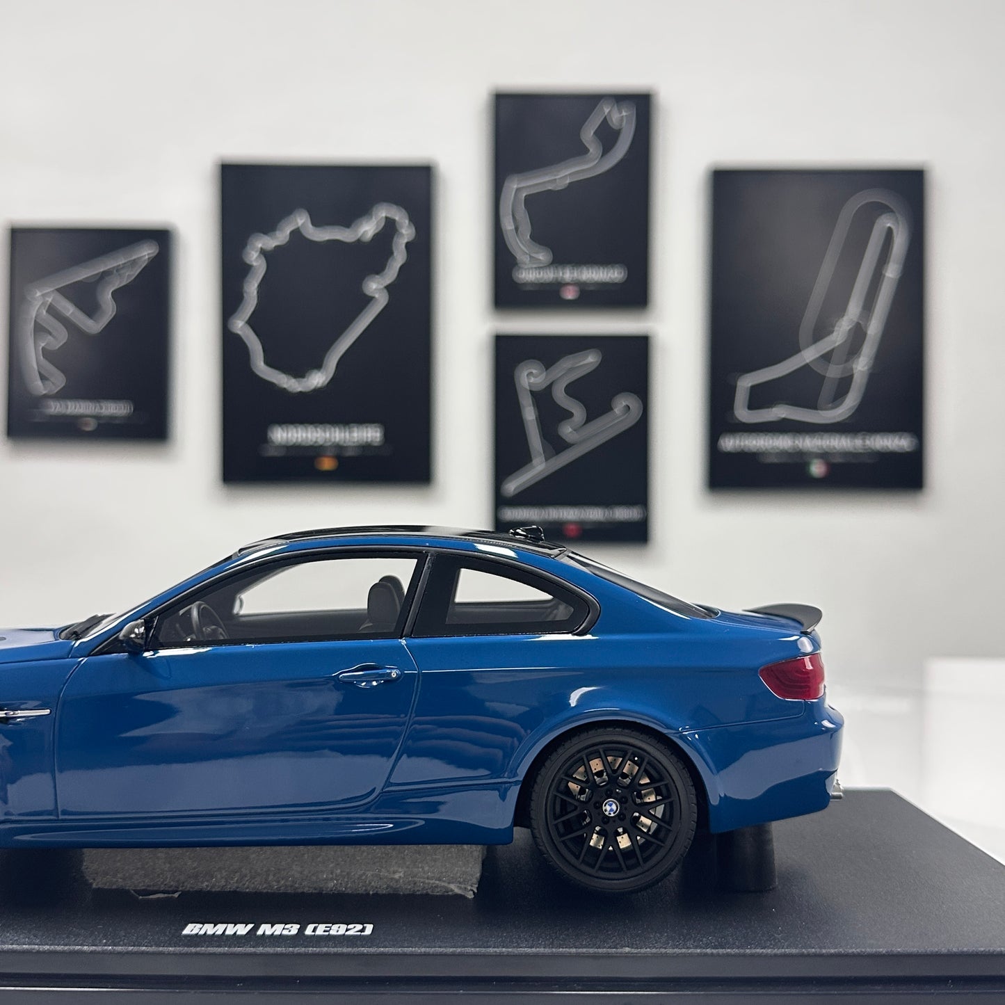 GT Spirit 1/18 BMW M3 E92 Blue GT941