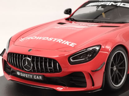 MINICHAMPS 1/18 Mercedes-Benz AMG GT-R F1 Safety Car 2021 Red Paint Alloy Car Model 155036095
