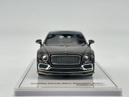 TSM Model 1/43 Bentley Flying Spur Christmas Brown Simulation Car Model Ornaments