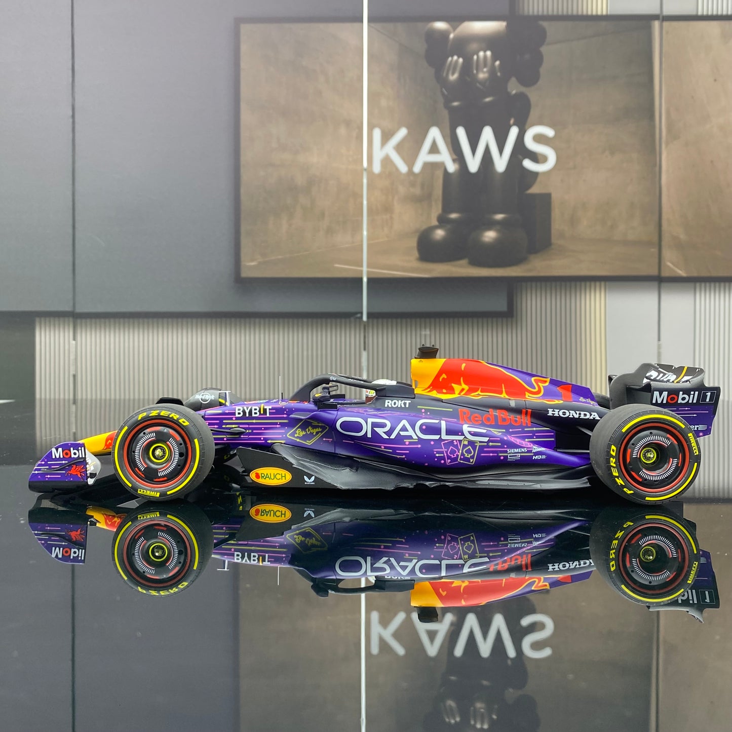 MINICHAMPS 1/18 ORACLE RED CULL RACING RB19 MAX VERSTAPPEN GANADOR DEL GP DE LAS VEGAS 2023