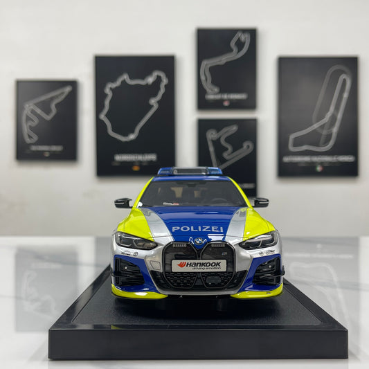 OTTO 1/18 BMW AC Schnitzer ACS4 Polizei 2022 (Blue & Silver Livery) OT1205