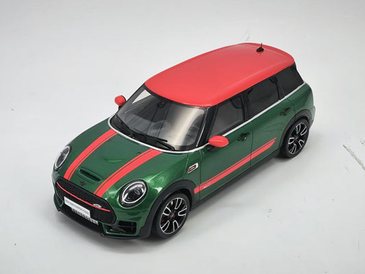 OTTO 1/18 Mini Clubman JCW British Green Resin Car Model