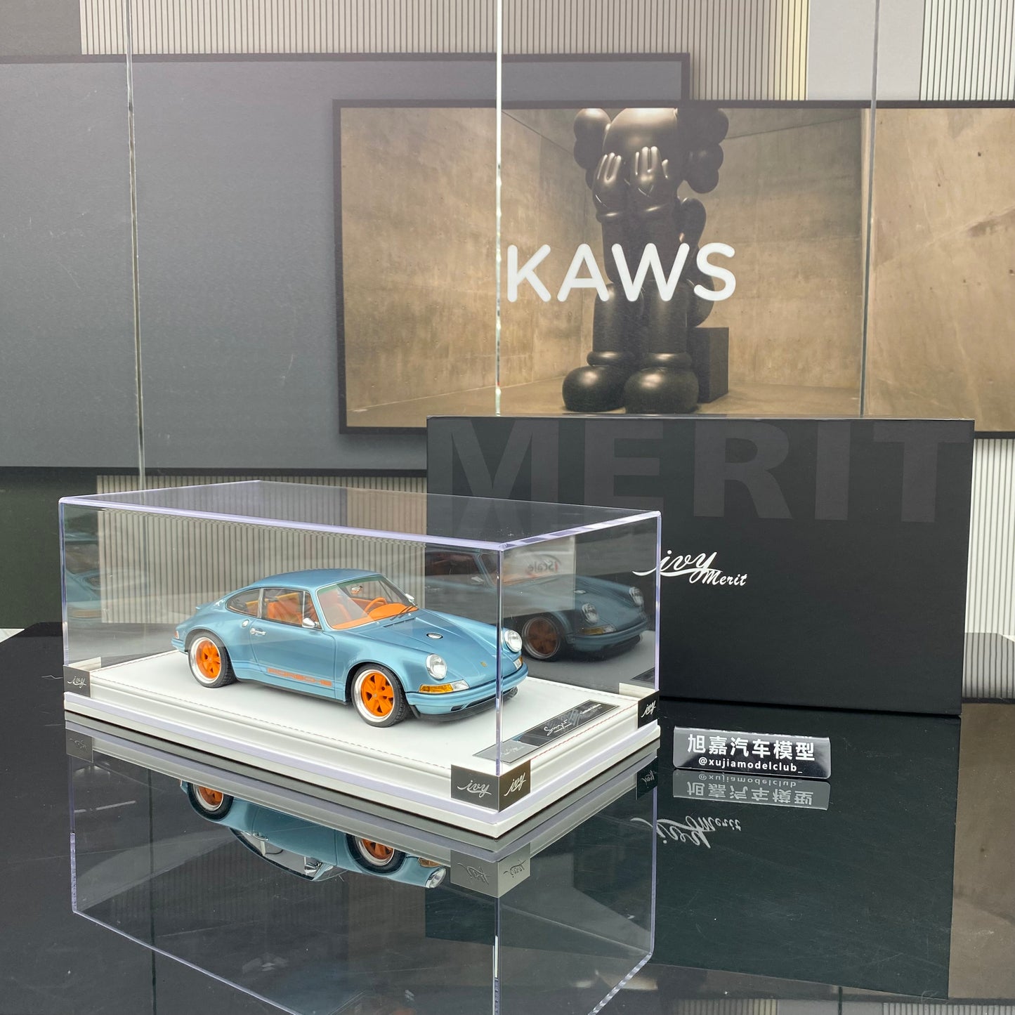 IVY 1/18 Porsche Singer Classic Study high-end simulation car model limited edition