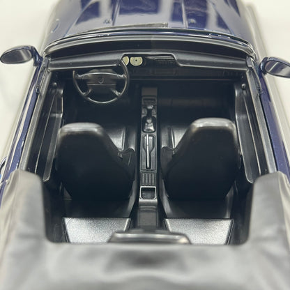 MINICHAMPS 1/18 Porsche 911 (993) Cabriolet, Metallic Blue (155061130)