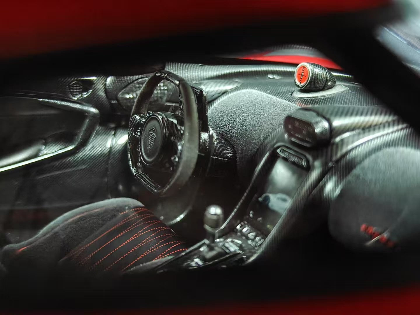 Frontiart 1/18 Koenigsegg Jesko Absolute Edition Apple Red Limited Edition Car Model Birthday Gift