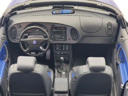 DNA 1/18 Saab 93 Convertible Blue Simulation Car Model