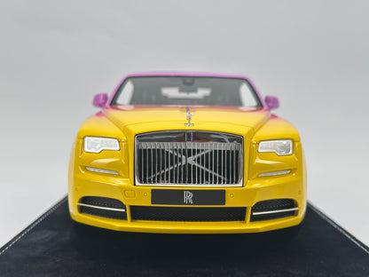HH Model 1/18 Rolls-Royce Dawn, Six-Color Car, Simulation Car Model