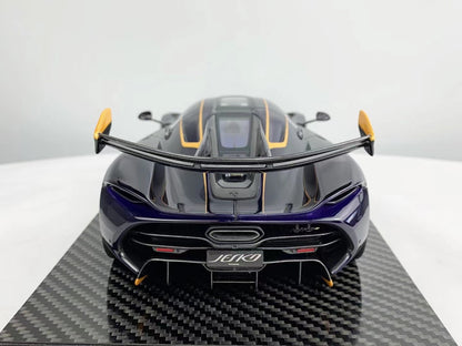 pre-sell Frontiart 1/18 Koenigsegg Jesko Blueberry Candy FA Limited Edition Simulation Car Model Ornament
