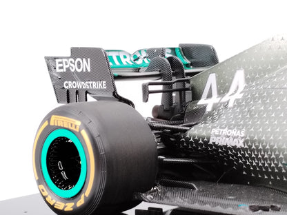 Amalgam 1/18 Mercedes-AMG F1 W10 EQ POWER+2019 Hamilton Black and Gray Limited Edition Car Model M6042-324