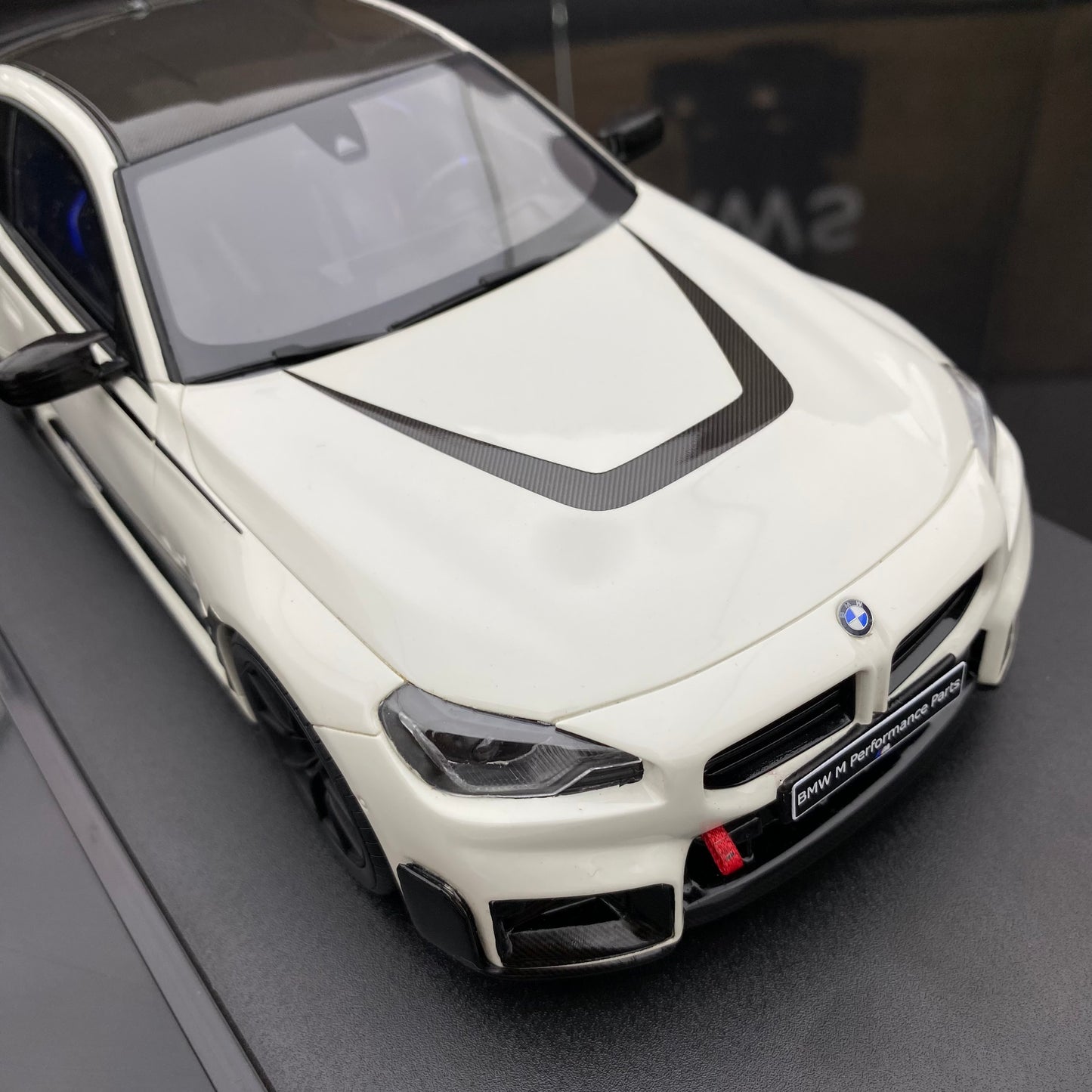 GT Spirit 1/18 BMW M2 M PERFORMANCE white simulation car model ornaments