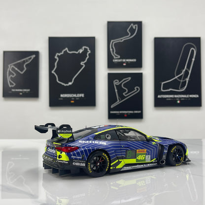 MINICHAMPS 1/18 BMW M4 GT3 EVO – TEAM WRT - 1812KM QATAR 2025 Blue Livery 110252146