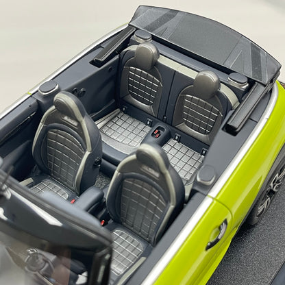 OTTO 1/18 MINI JCW Cabrio Zesty Yellow OT1303
