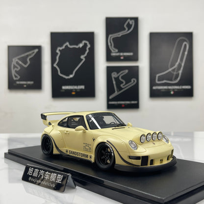 GT Spirit 1/18 Porsche RWB Sandstorm Beige GT566