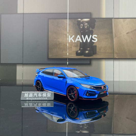 LCD 1/18 Honda Civic TYPE-R FK8 Alloy Simulation Car Model Gift