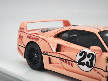 SCM 1/43 Ferrari F40 JPS Black Gold Paint Resin Model Car