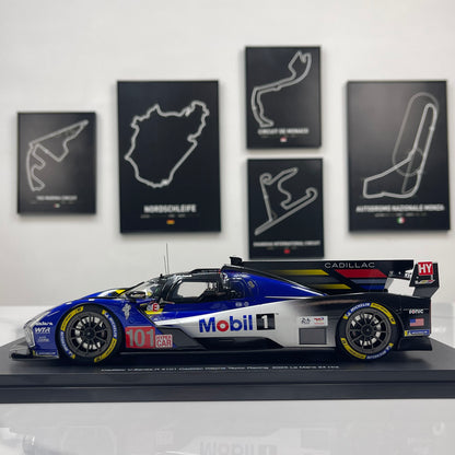 Topspeed 1/18 Cadillac V-Series.R #101 (Cadillac Wayne Taylor Racing) – Blue Livery (TS0643)