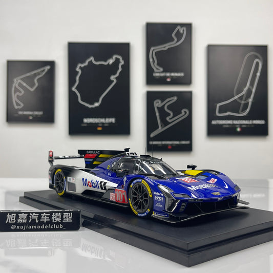 Topspeed 1/18 Cadillac V-Series.R #101 (Cadillac Wayne Taylor Racing) – Blue Livery (TS0643)