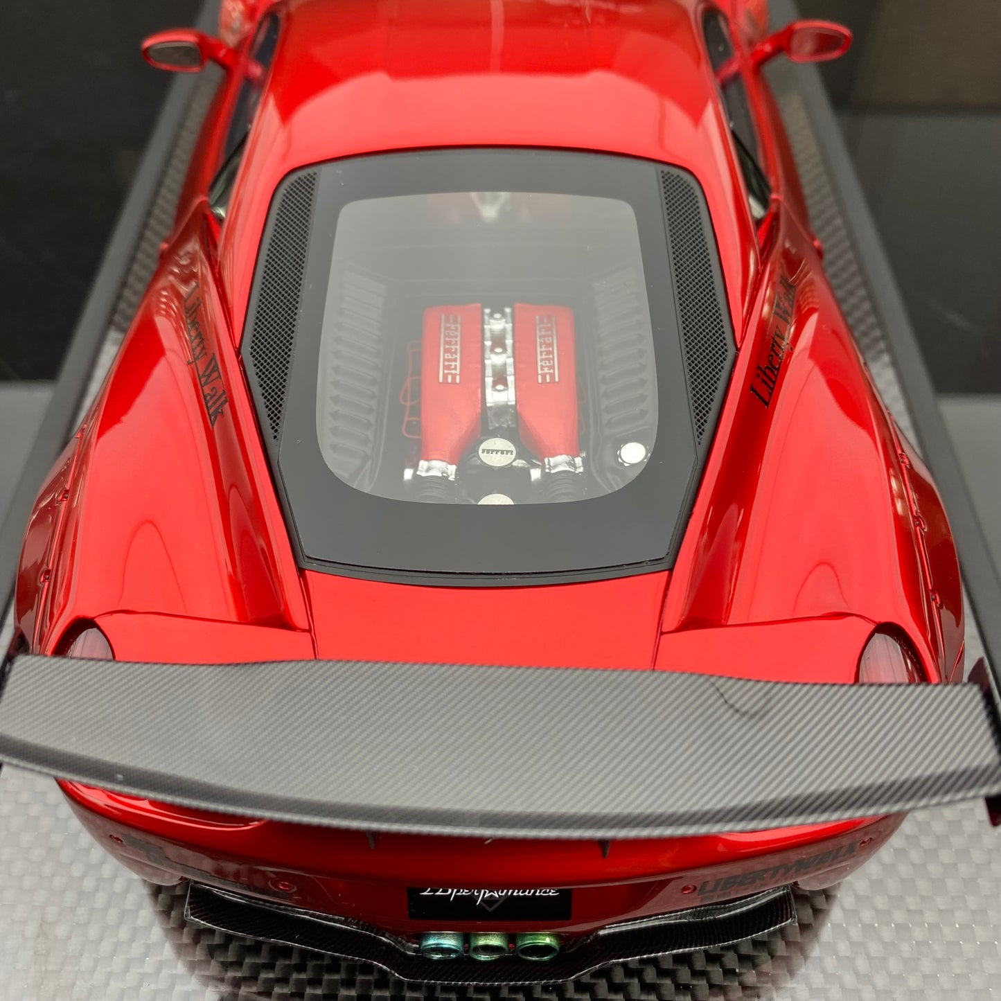 Ferrari 458 GT 1.0 Burgundy Edición Limitada Modelo BBA 1/18
