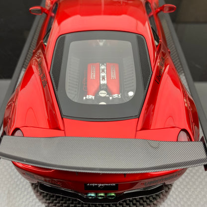 Ferrari 458 GT 1.0 Burgundy Edición Limitada Modelo BBA 1/18