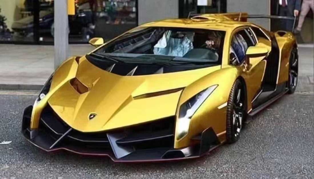 Modelo HH 1/18 Lamborghini Veneno Roadster modelo de coche simulado