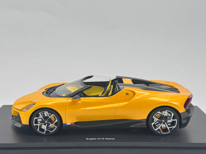 TOPSPEED 1/18 Bugatti W16 Mistral Yellow Resin Car Model