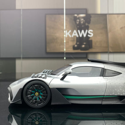 NZG 1/18 Mercedes Benz AMG ONE Starlight Paint Simulation Car Model