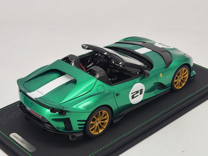 BBR 1/18 Ferrari 812 Competizione Jewel Green Limited Edition Model Car
