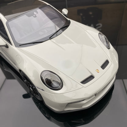 GT Spirit 1/12 Porsche 992 GT3 Gray Limited Edition Car Model Ornament